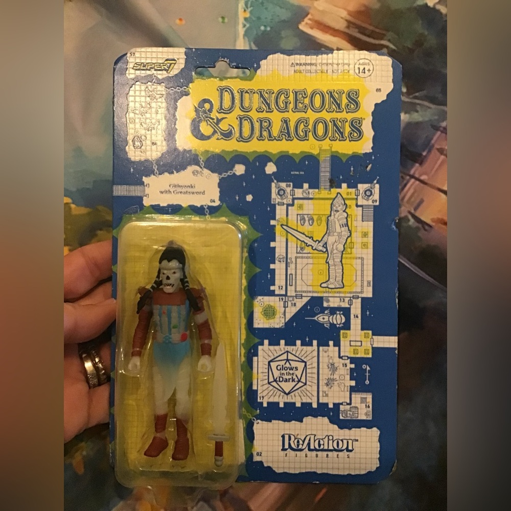 Dungeons & dragons reflection figures sorceress githyanki with great sword-NEW